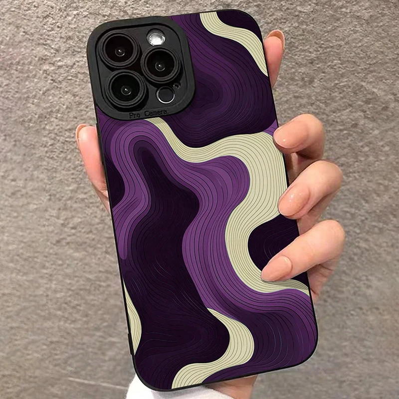Abstrakte Linien-Graffiti TPU-Hülle für Samsung Galaxy S26 S25 S24 S23 Ultra S22 S21 Plus FE A56 A55 A54 A53 A36 A35 A34 5G Funda – Detail 7