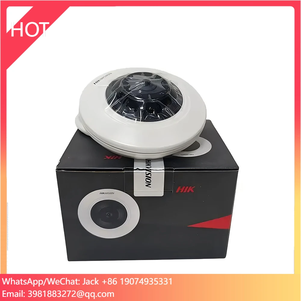 

Original Hik-vision 12 MP DeepinView Fisheye Network Camera DS-2CD63C5G1-IVS