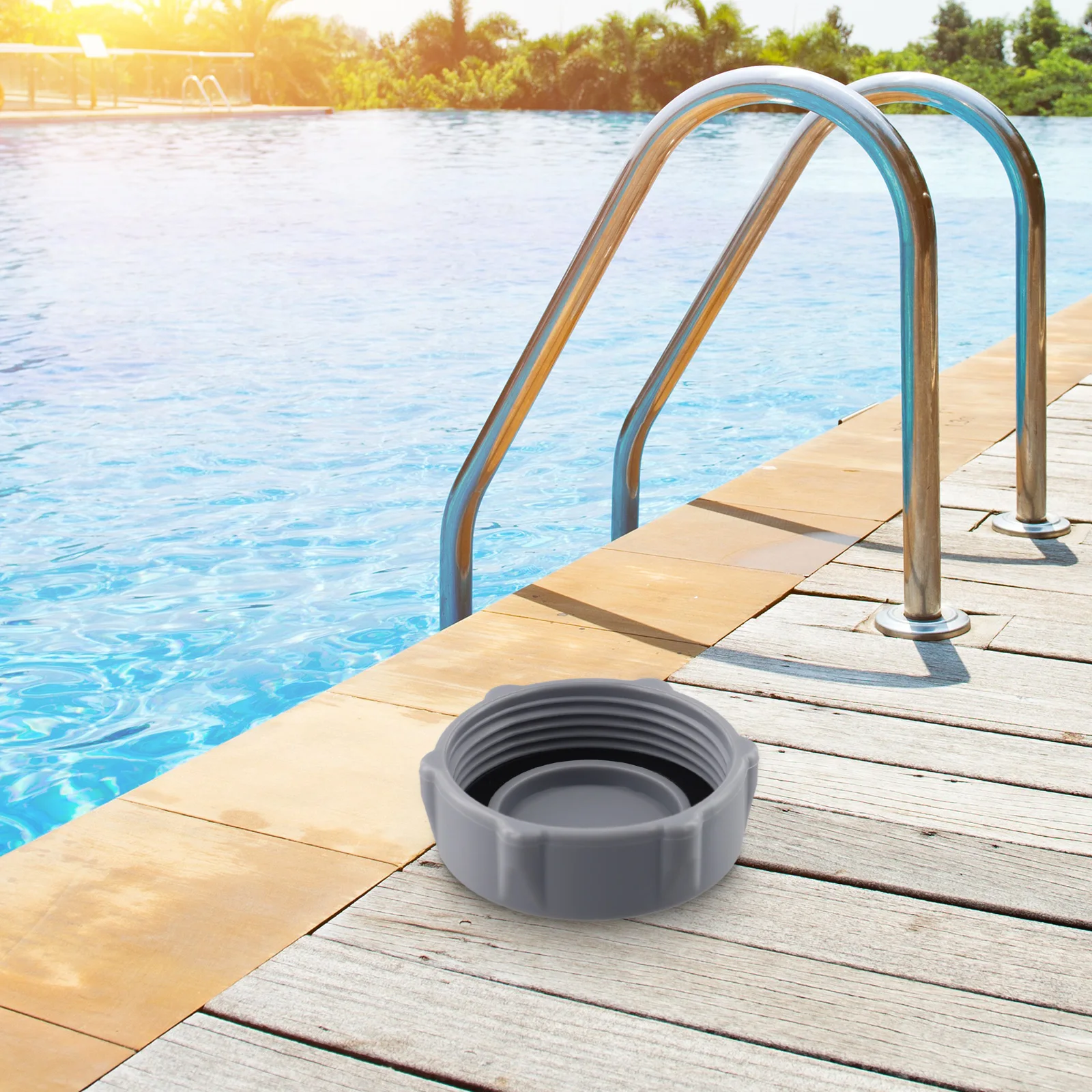 Replacement Drain Valve Cap for Pools Compatible with P6H1158ASS16 Model to Maintain Pool Drainage Performance