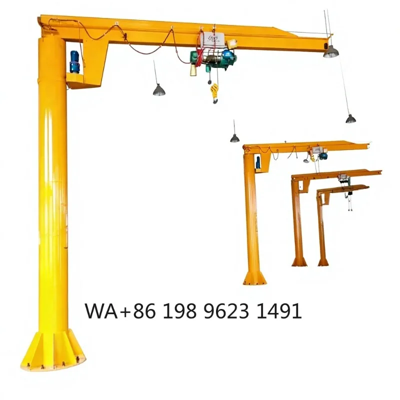 

Light-duty Customizable Jib Hoist Crane Mini Lifting Equipment Workshop Construction Material Handling