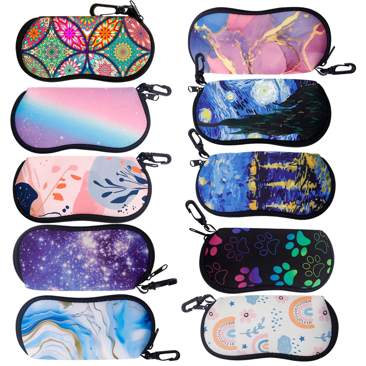 

Personalized Style Glasses Case Glasses Protective Shell Clothing Accessories Men Women Fashion Glasses Bag Gifts for Friends