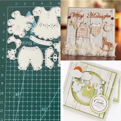 Metal Cutting Die mold baby clothes decoration scrapbook Album Paper Card Craft Embossing die cuts Template