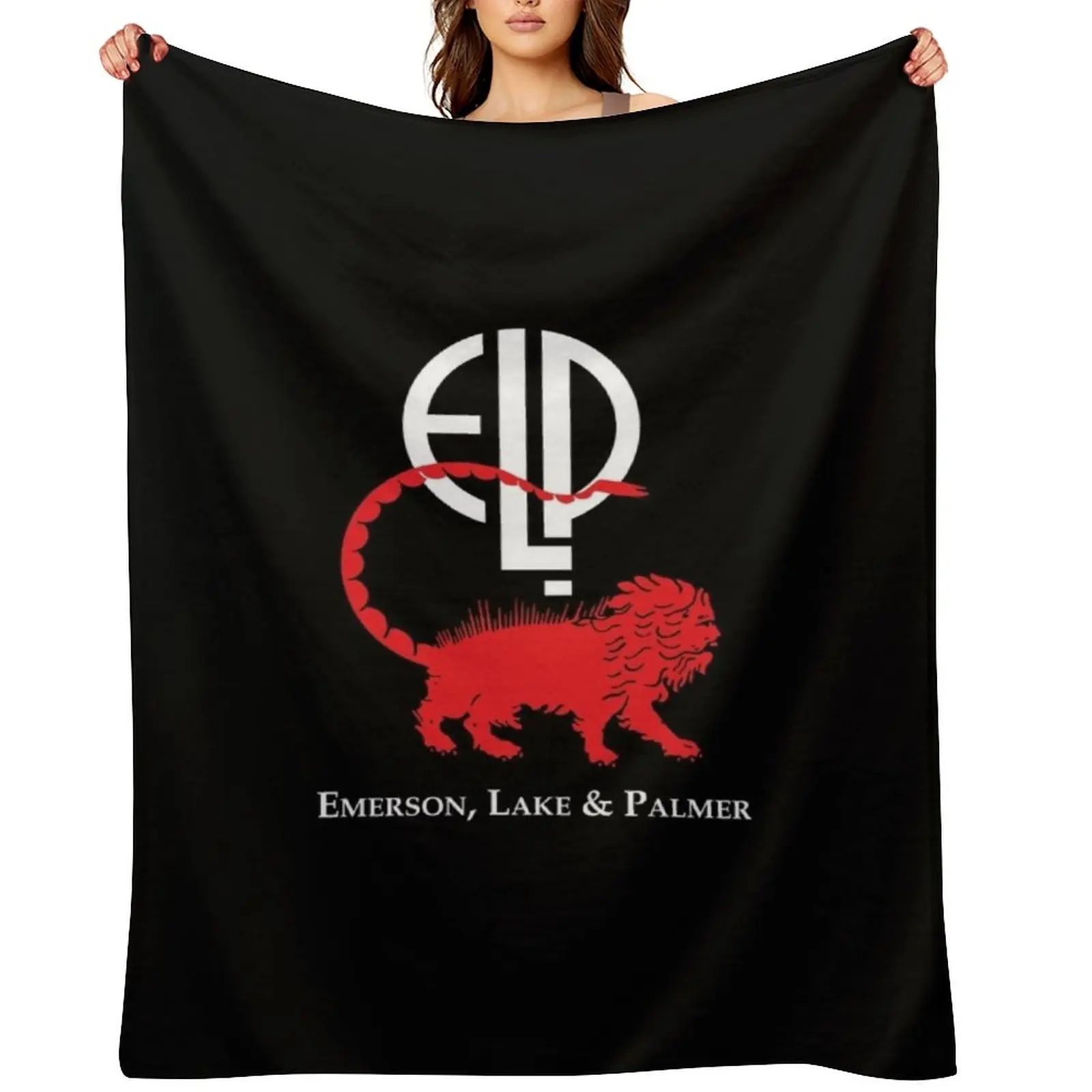 

Emerson, Lake And Palmer Band Tri-Blend T-Shirt Throw Blanket Large Sofas Heavy Quilt Blankets