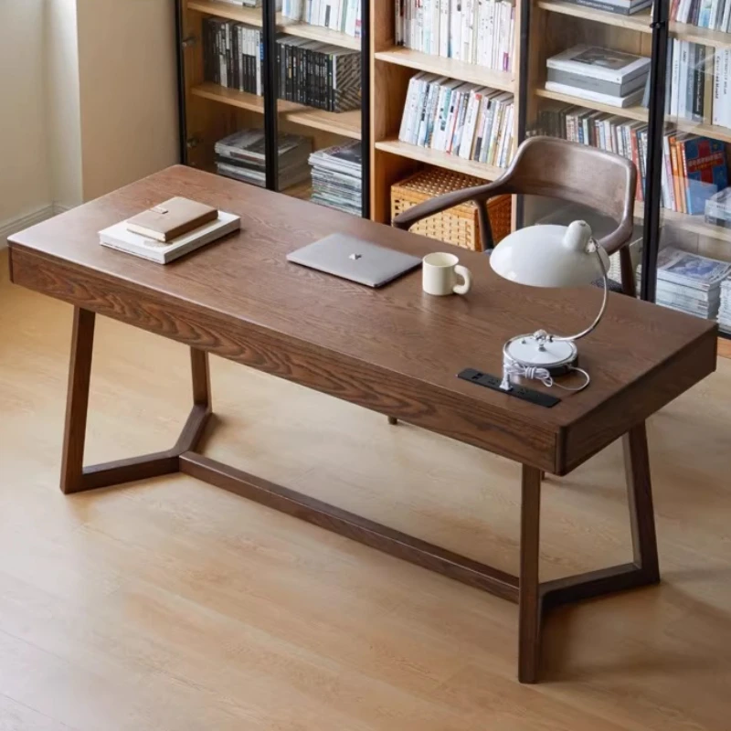 Minimalist Computer Office Desk Organizers Standing Multifunctional Office Desk Nordic Wooden Escrivaninha Unique Furniture