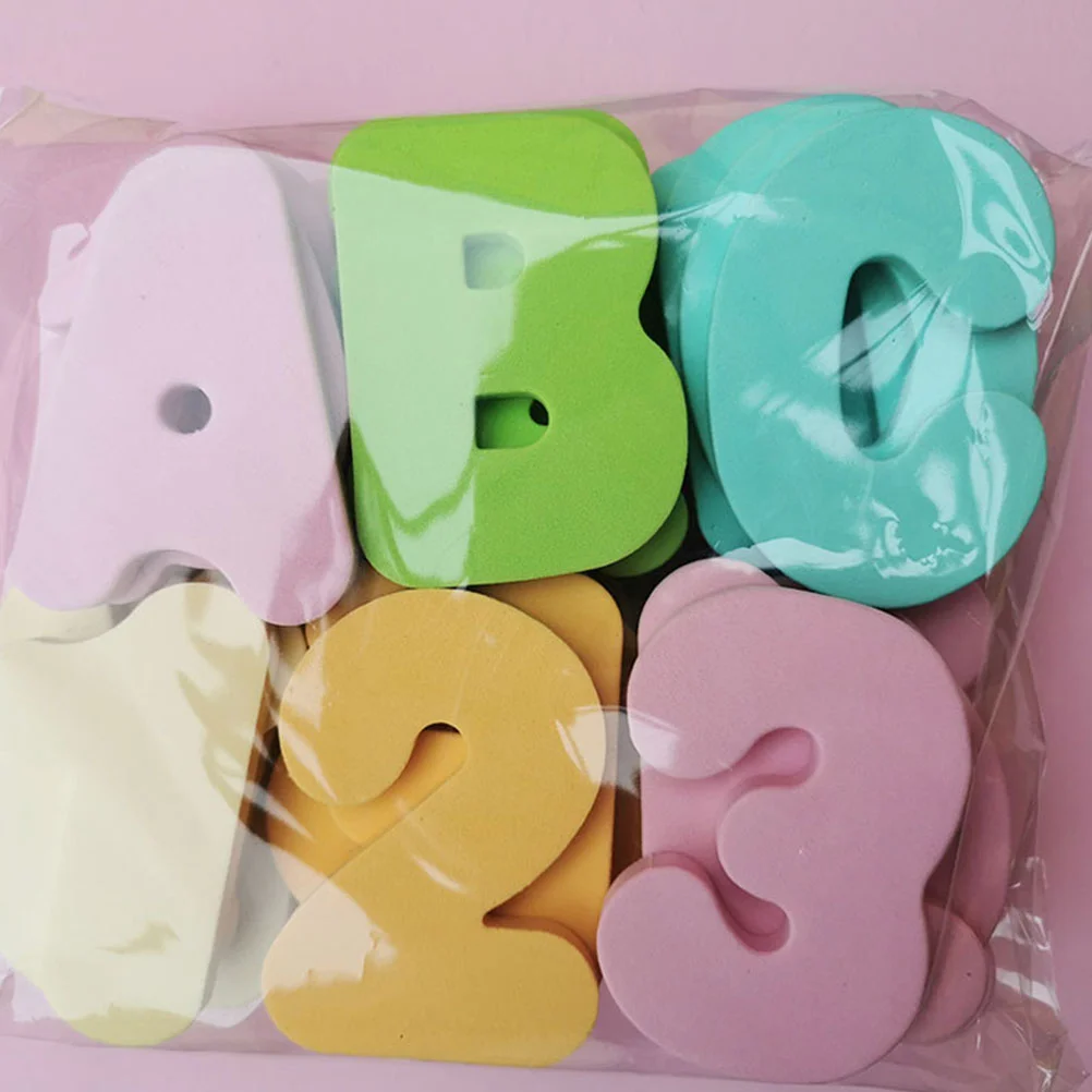 Toys Early Learning Baby Bathtime Number Numbers English Name Letters Bathing Child