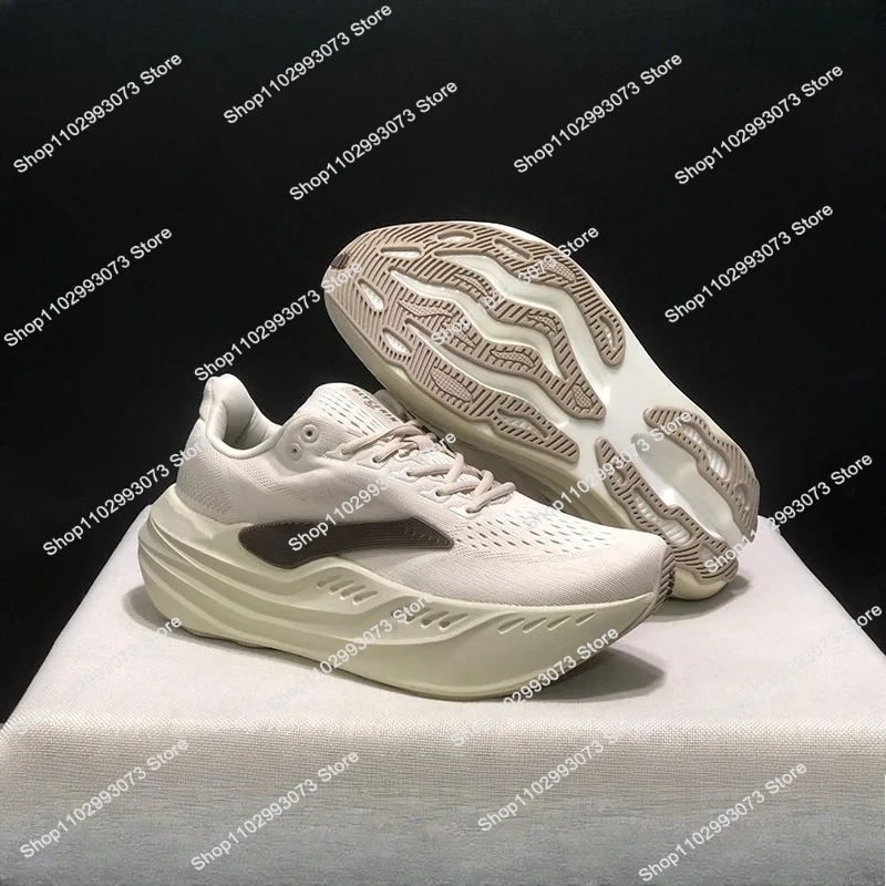 Heren Dames Glycerine Max hardloopschoenen Ademende mesh-atletische sneakers Gedempte dikke zool Casual trainers voor hardlopen op de weg