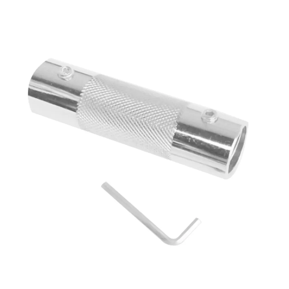 Dumbbell Connecting Rod Stainless Steel Dumbbell Connector Portable Non Slip Easy Remove for Workout Gym Barbell Connector