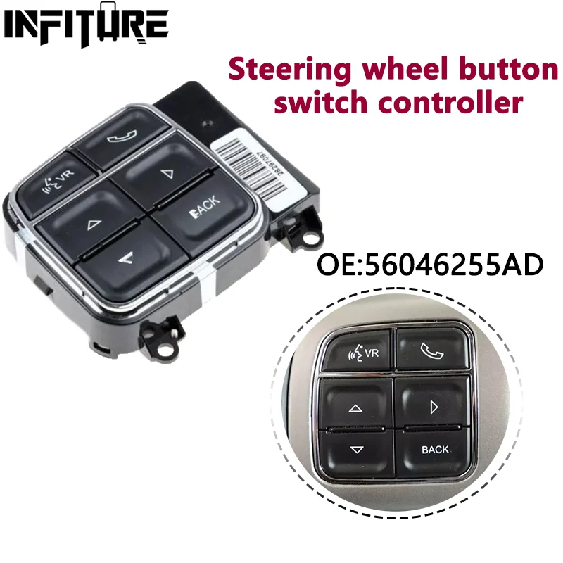 For 2011-2018 Dodge Journey Chrysler Steering Wheel Control Button Switch Audio Controller Steering Wheel EVIC Control Switch