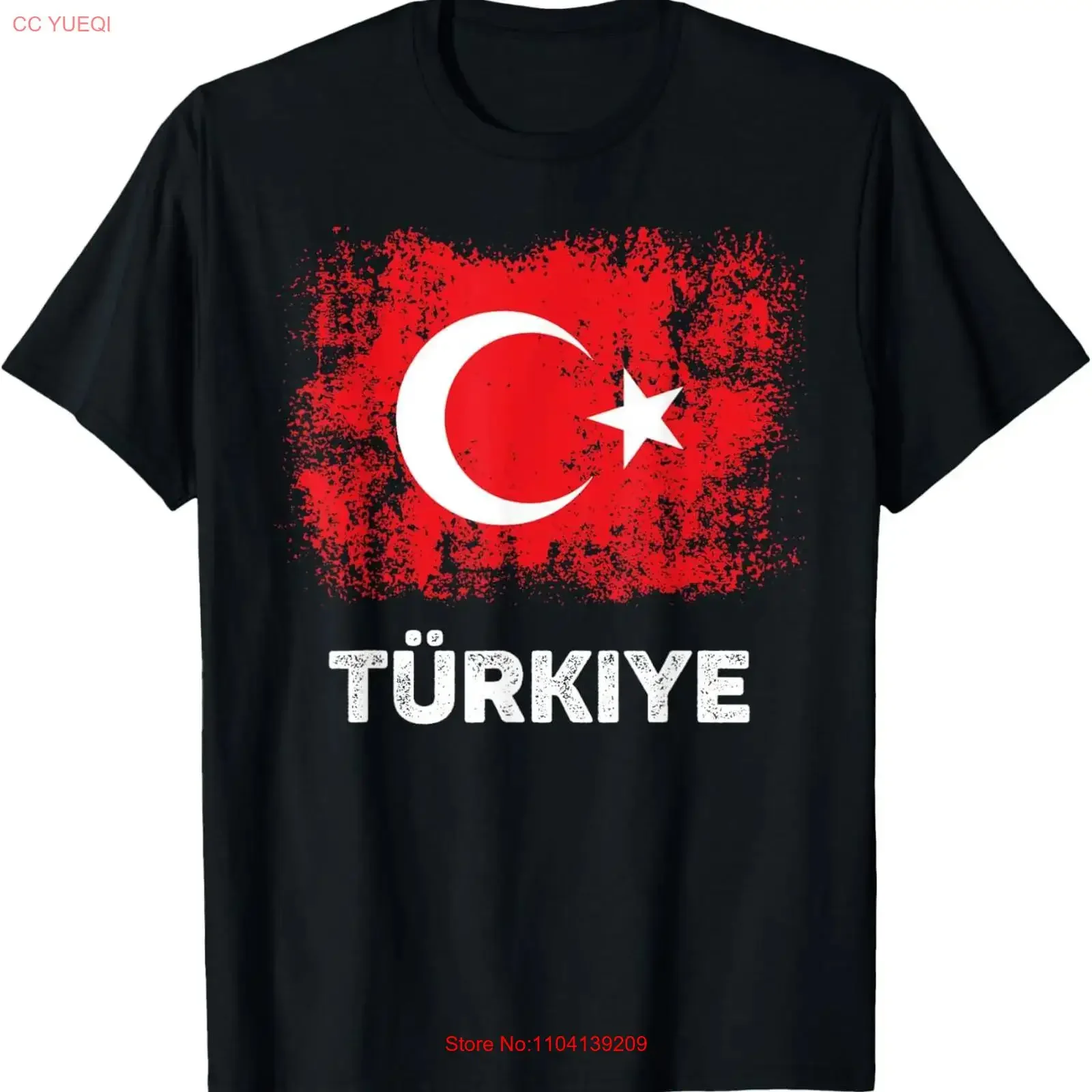 Turkish Patriot Turkiye Republic Day Flag T Shirt vintage Washed Breathable fashion Top For Everyday Wear Soft Versatile Unisex
