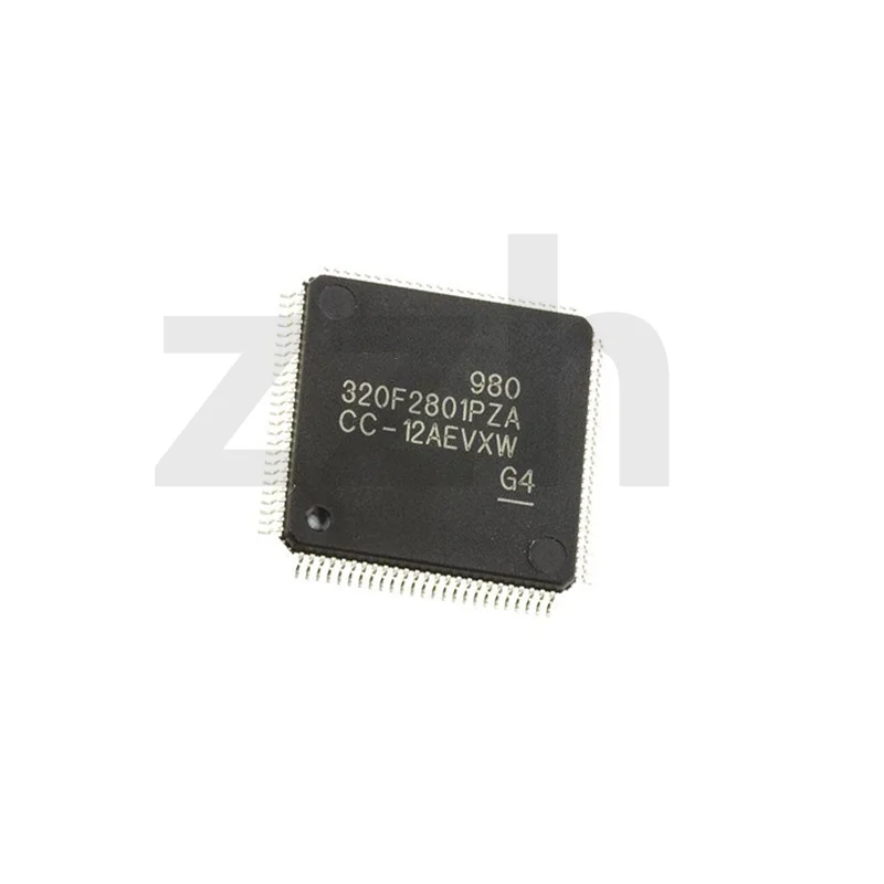 TMS320F2801PZA LQFP-100(14x14) Single-Chip Microcomputer (MCU/MPU/SOC) Brand-New