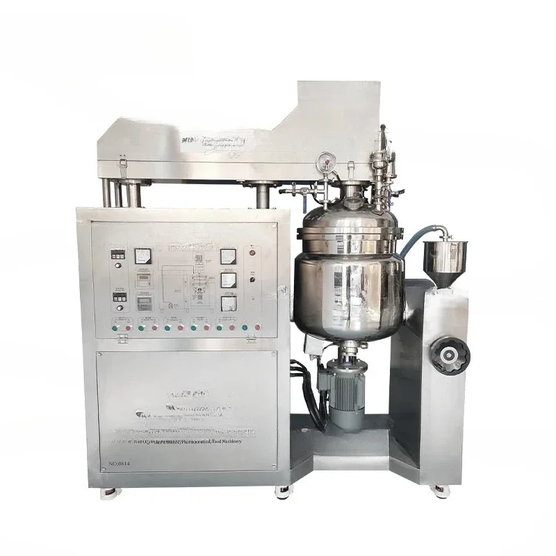 

High Shear Vacuum Emulsifier Machine 100L Soap Mixer For Cosmetic & Chemical Production Industrial Equipment