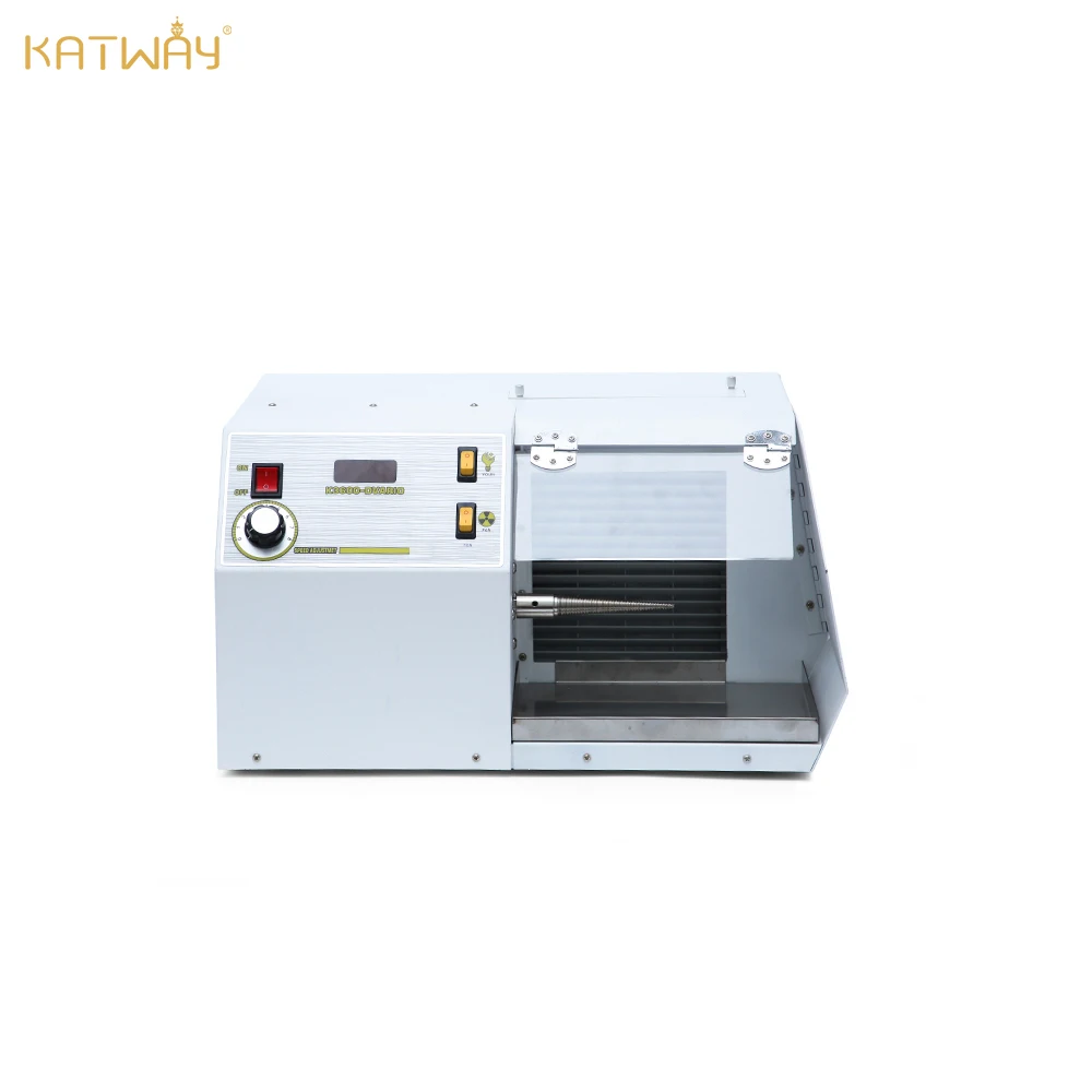 KATWAY Polishing Grinding Motor Bench Grinder Polishing Machine with Dust Collector, 220V Jewelry Polisher Machine HH-DM6