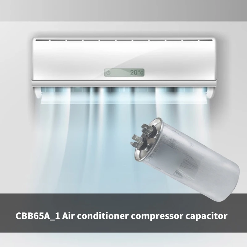 Air Conditioner Motor Capacitor Ensuring Stable Operation for Air Conditioning