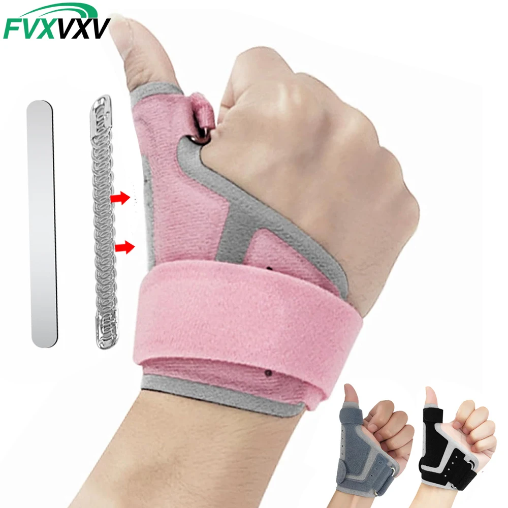 1Pcs Reversible Thumb & Wrist Stabilizer Splint for BlackBerry Thumb, Trigger Finger, Pain Relief, Arthritis, Tendonitis, Sprain