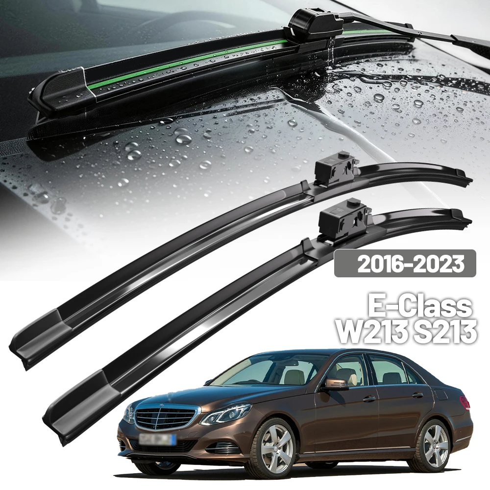 2 Stück Frontscheibenwischer für Mercedes E-Klasse W213 E-Klasse W213 S213 2016-2023 Windschutzscheiben-Zubehör 24"22"
