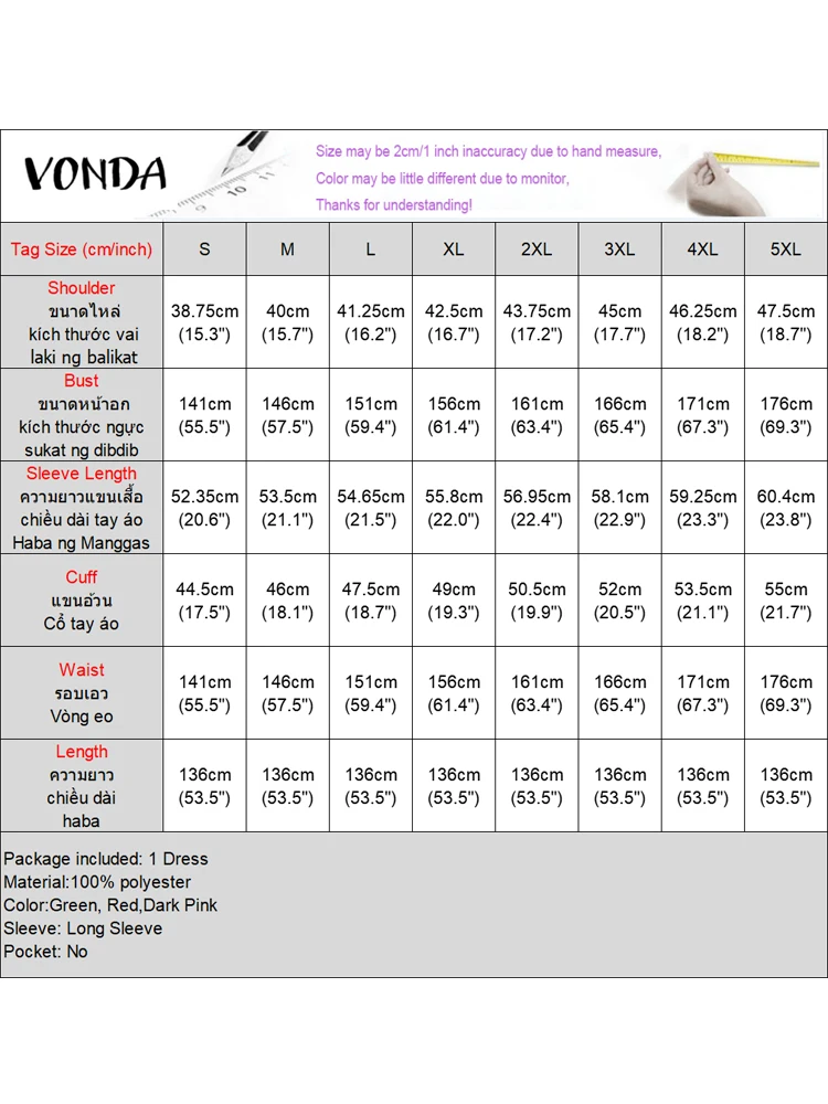 Plus size 5xl vonda boêmio impressão vintage maxi robe feminino vestidos longos com decote em v 3/4 manga rendas retalhos vestidos de festa casuais