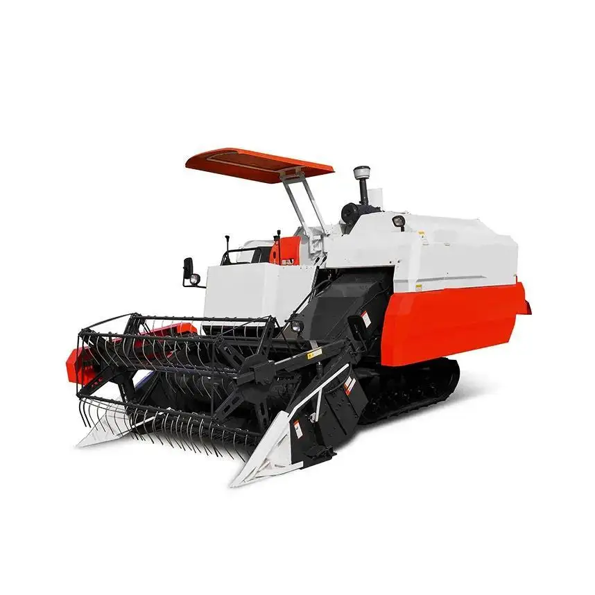 4LZ-4.0E Agricultural Hinery Harvester Cutter Hine Mini Wheat Rice