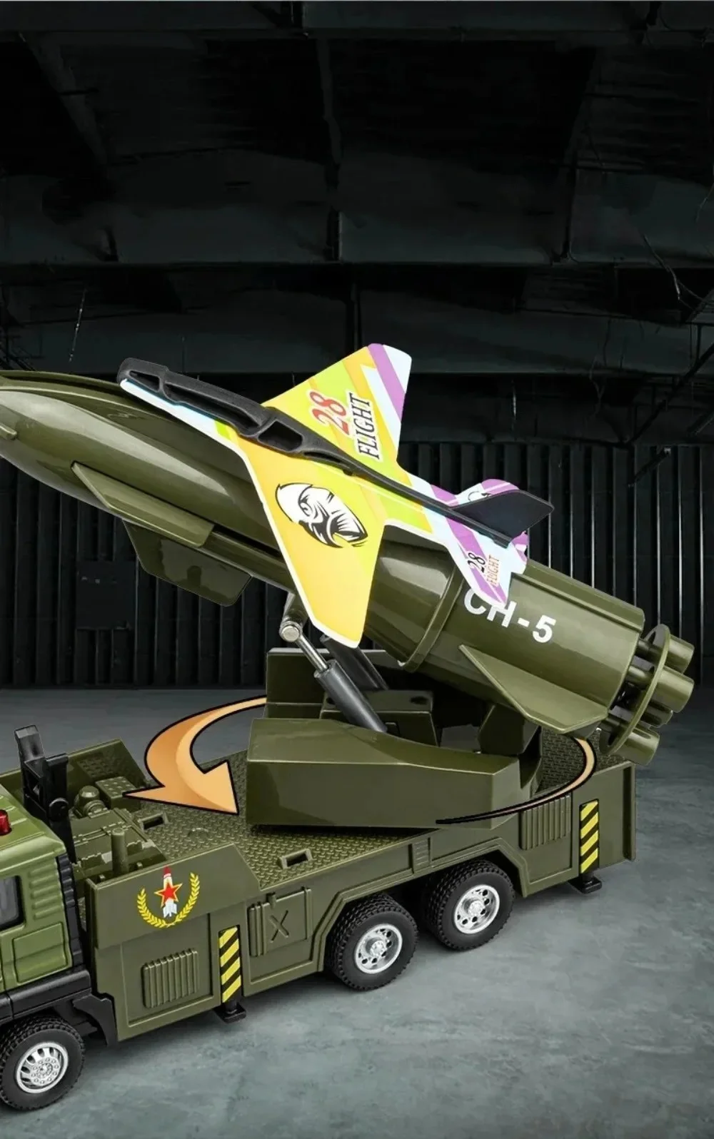 1:32 Militär-Startfahrzeug, Spielzeugautos, Legierungsmodelle, Rad, zurückziehbar, mit Licht, Sound, Miniatur-Auto für Jungen, Geburtstagsgeschenke