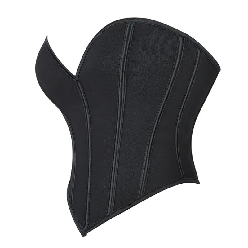 

Short Torso Corset Waist Trainer Bustier Crop Tank Top Women Breathable Lingerie Corselet Pink Blue Gray Coffee Red Korset QT36