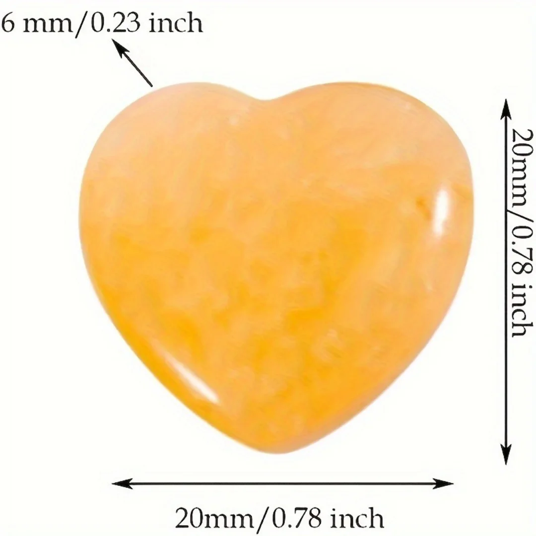 10/20/30PCS Heart Shape LOVE 20MM Natural Crystal Amethyst Agate Irregular Mineral Healing Stone Gravel Specimen Home Decoration