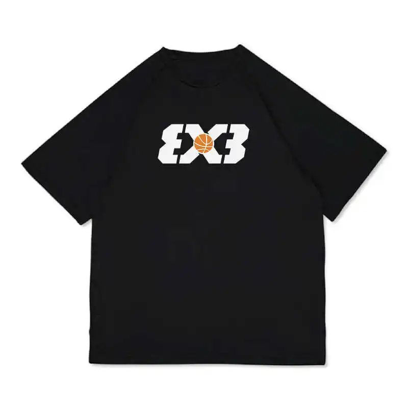

Summer new basketball T-shirt men's and women's short-sleeved American shooting training clothes loose jerseys running sports