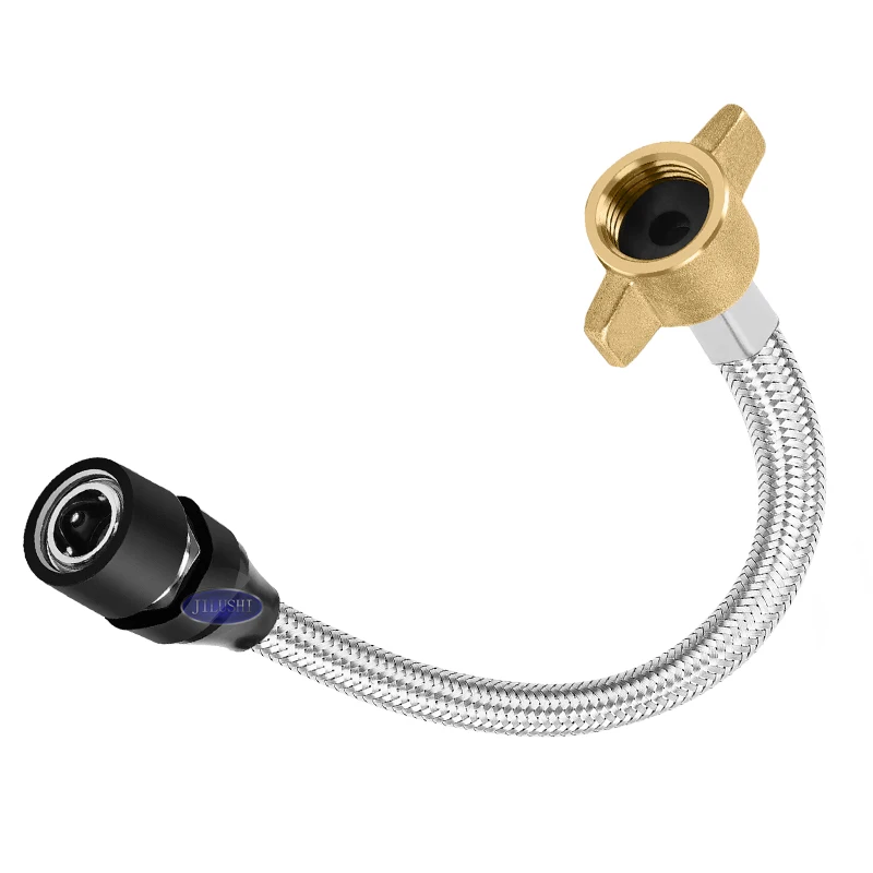 Tubo Connettore Aspirazione Per Camion – Filettatura Femmina SP20, 15 Cm In Metallo E Gomma Per Valvola Sfiato