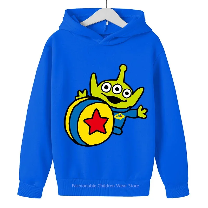 2024 new Toy Story Clothes Man Fall Disney Buzz Lightyear Woody Three Eyes Anime Peripheral Coat Hoodie