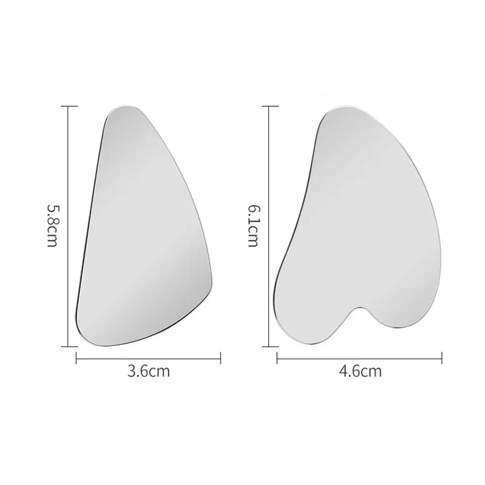 얼굴 목 바디 마사지 도구, 스테인레스 스틸 구아샤 스크레이퍼, 페이셜 스킨 케어 보드, 얼굴 마사지기