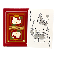 Hello Kitty Playing Cards Waterproof Poker Cards 55PCS Retro Anime Cartoon Deck of Cards for Games Parties and Gifts