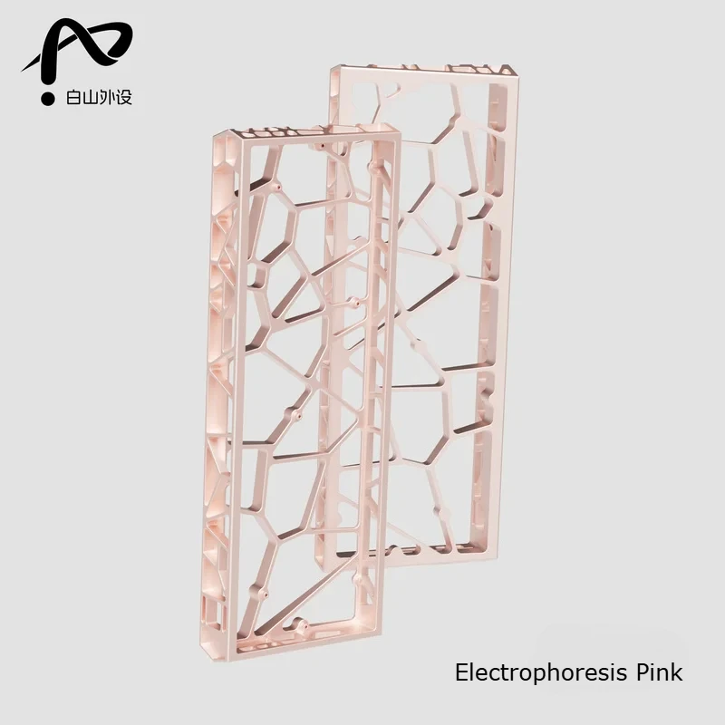 SU60 Mad 60he GH60 Hollow Aluminum Keyboard Shell 60% Keys Layouts Keyboard Case For Wooting 60he Rakka GT60 Keyboard Gamer Gift