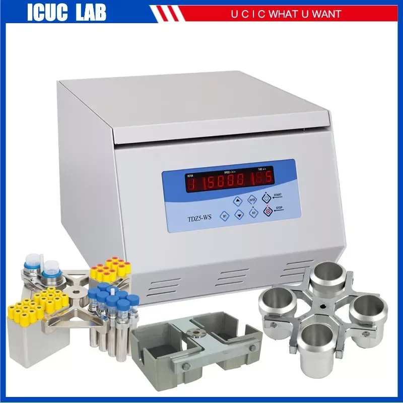 Tabletop Clinical Laboratory Low Speed PRP PRF Centrifuge Centrífuga Machine TDZ5-WS