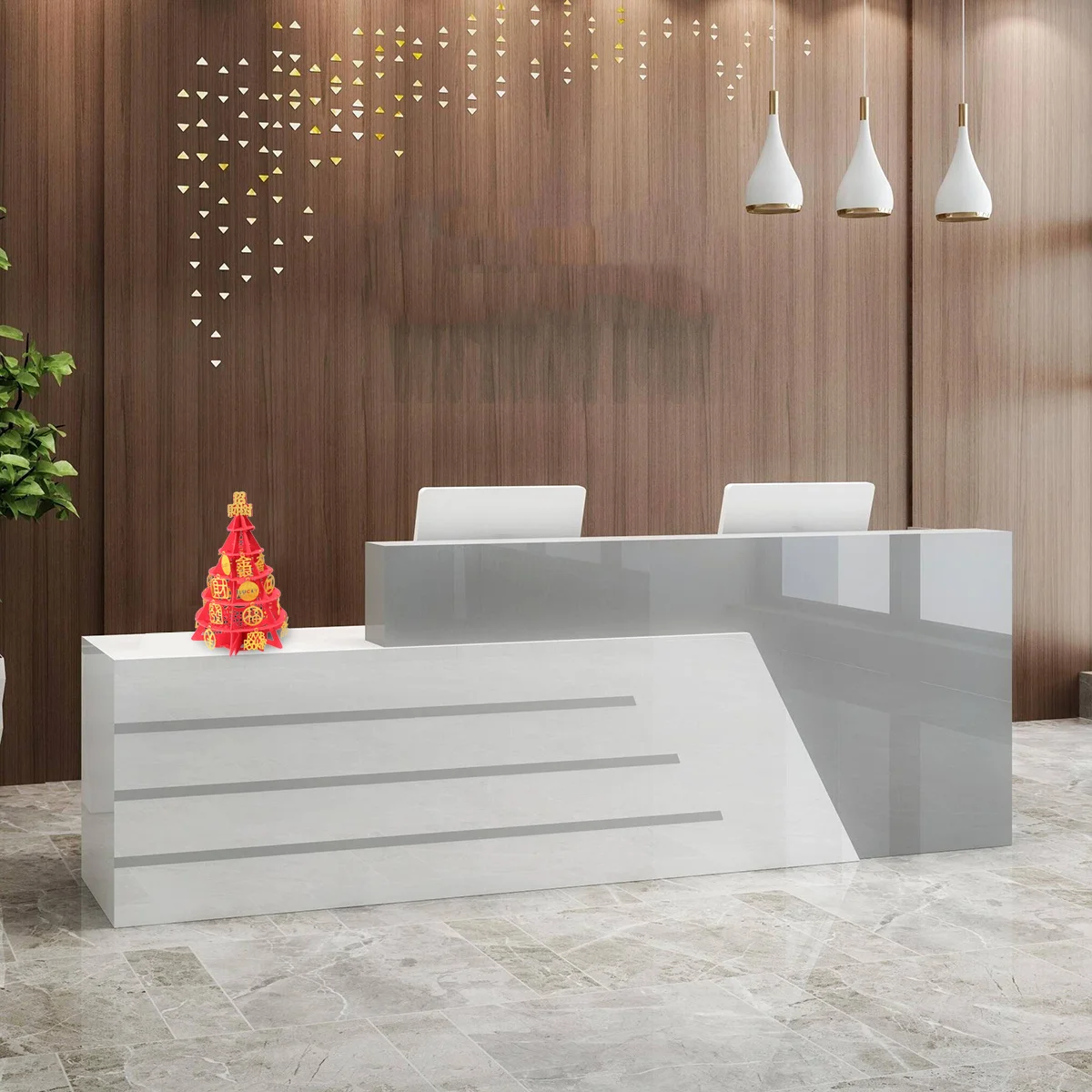 1 قطعة برج شجرة المال زخرفة القماش الصغير فنغ شوي الديكور السنة الصينية الجديدة الثروة الازدهار هدية المنزل مكتب متجر سطح المكتب