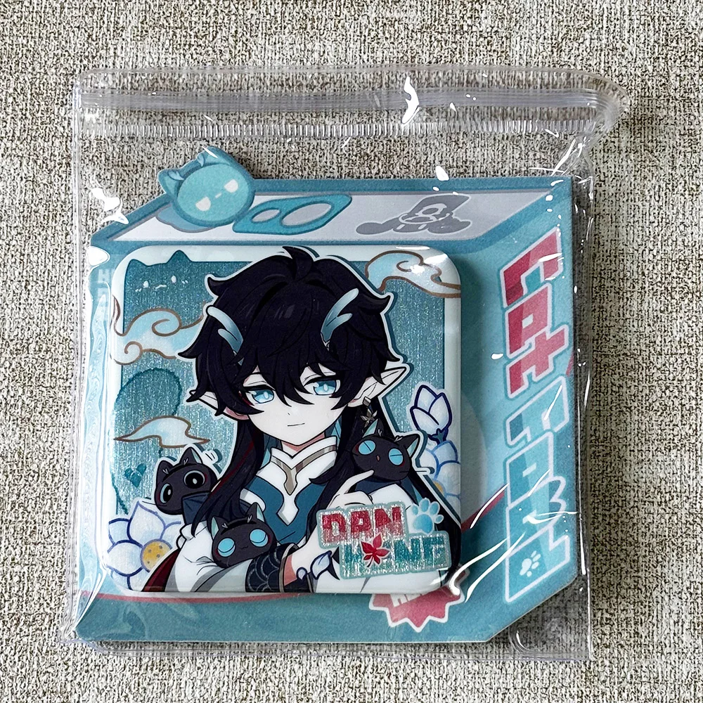 Sunsyea Honkai Star Rail Official Merch miHoYo Original SBTD Badge Imbibitor Lunae Jing Yuan Silver Wolf Phainon view 4