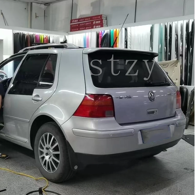 1998-2004 ABS Unpainted Grey Back Windshield Spoiler For Volkswage VW Golf 4 IV MK4 Standard and R32 view 4