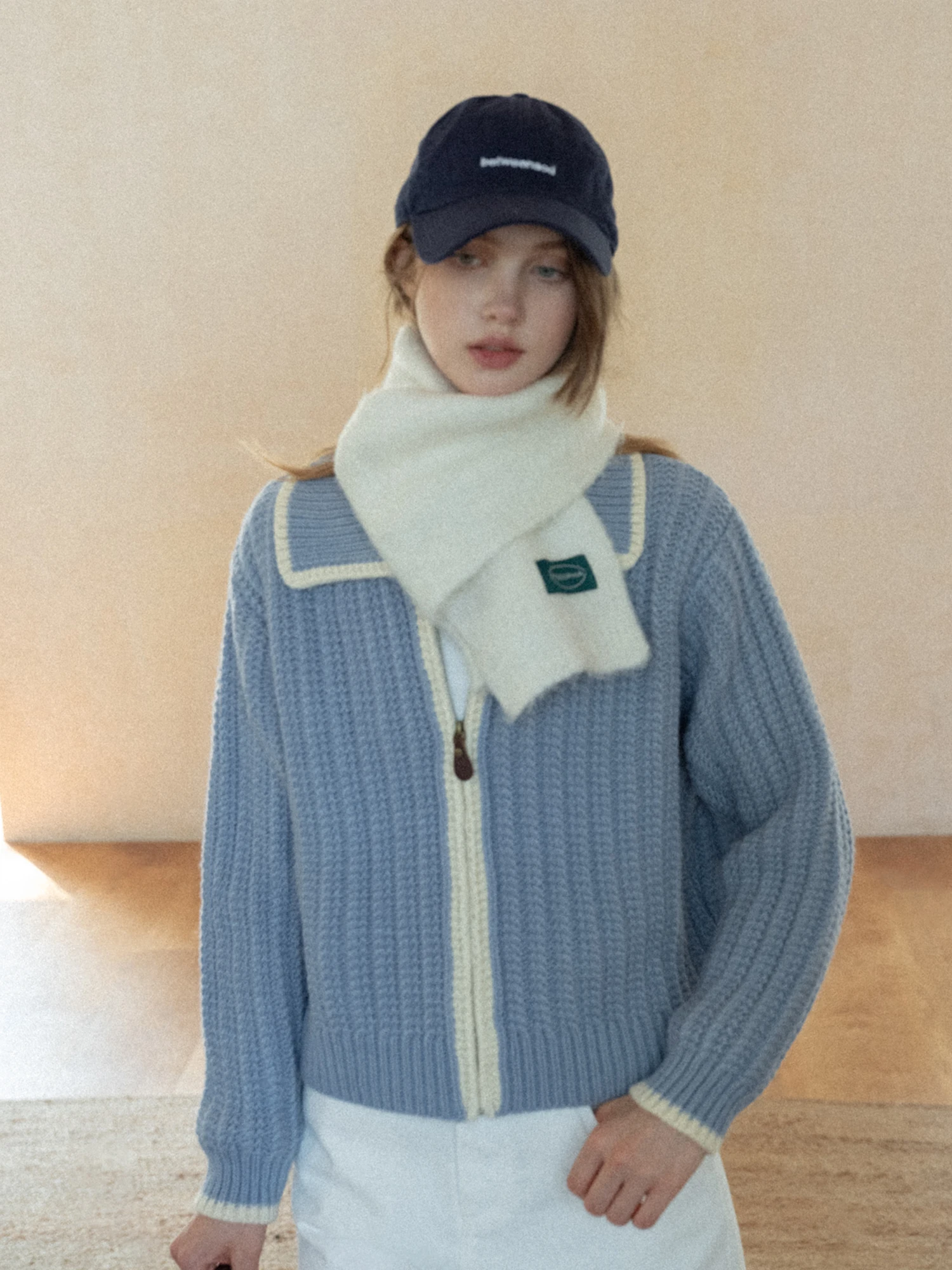 

EGGKA Zipper Ne Loose Long Sve свитер Jaet женский осенне-зимний повседневный топ Quali Faion