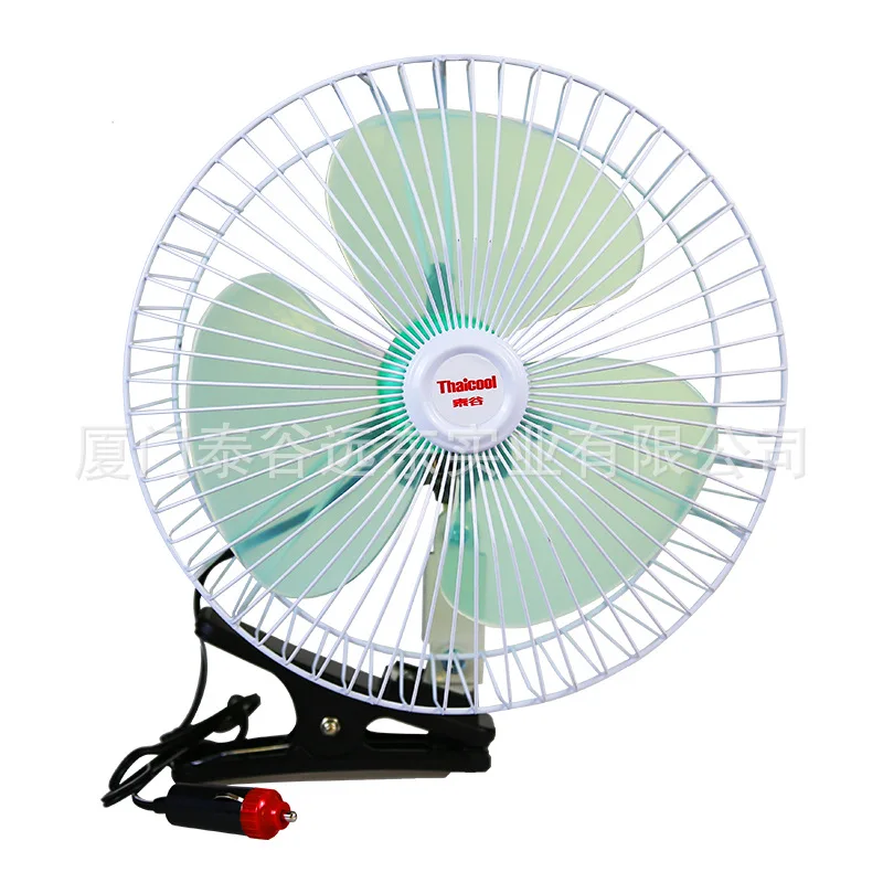 

Электрический вентилятор 12 В, большой ветровой бесшумный полузакрытый автомобильный вентилятор, мощный