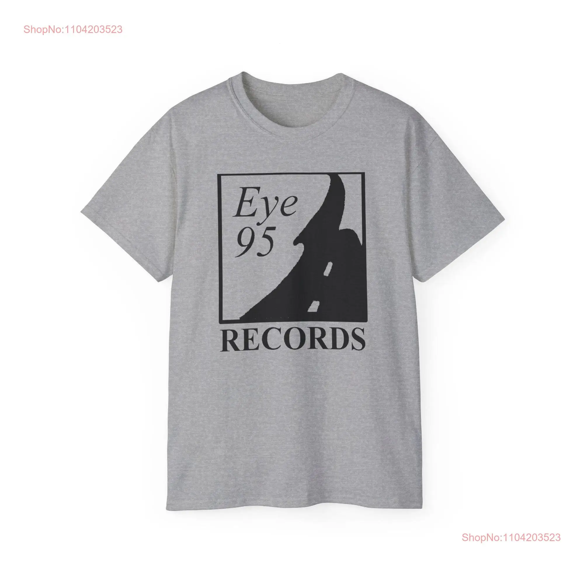 Eye 95 Records Logo 1 Ultra Cotton T Shirt long or short sleeves