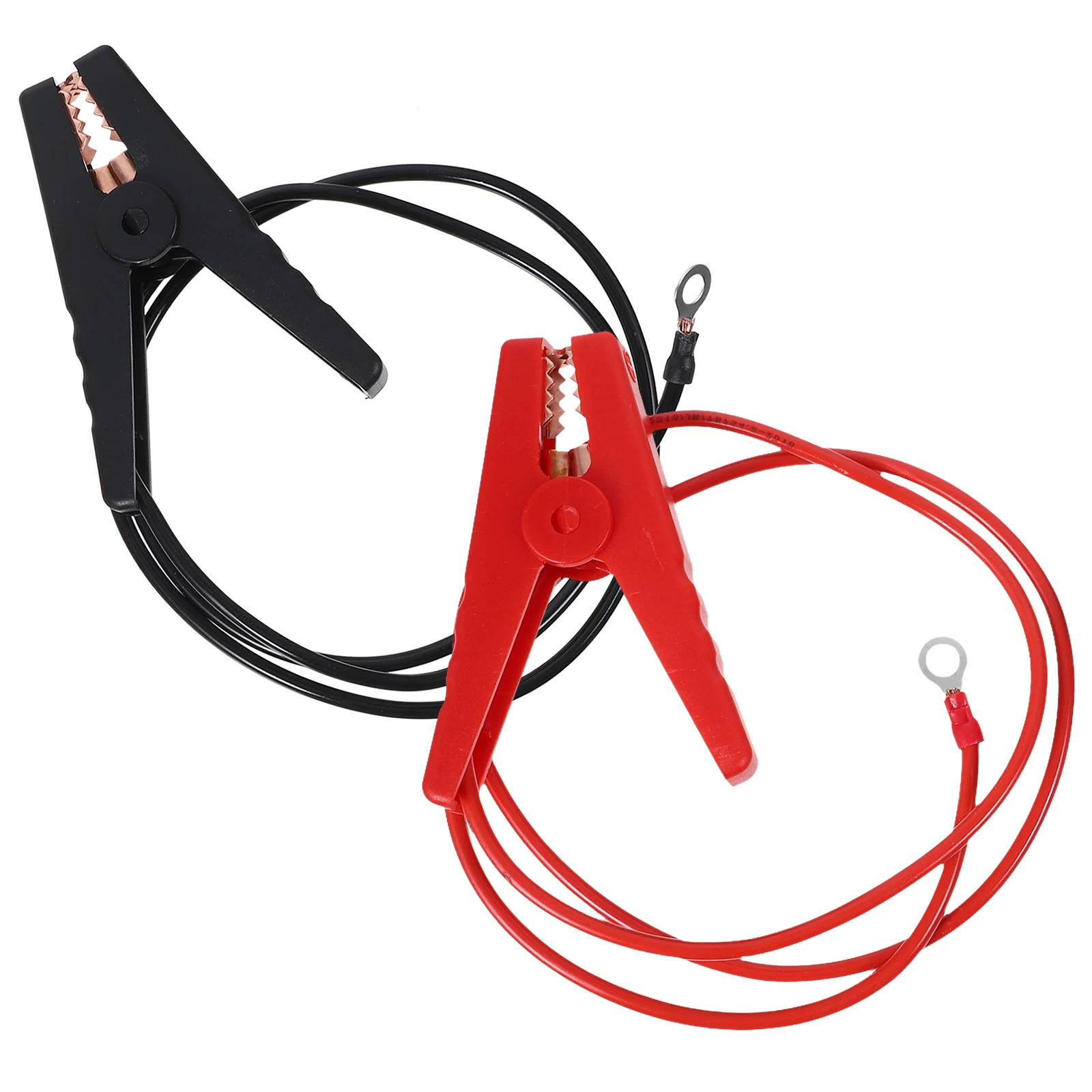 

2pcs Clamps With Wire Jumper Cables Car Clamp Emergency Starter Automotive Replacement Cable Portable Clip For Car