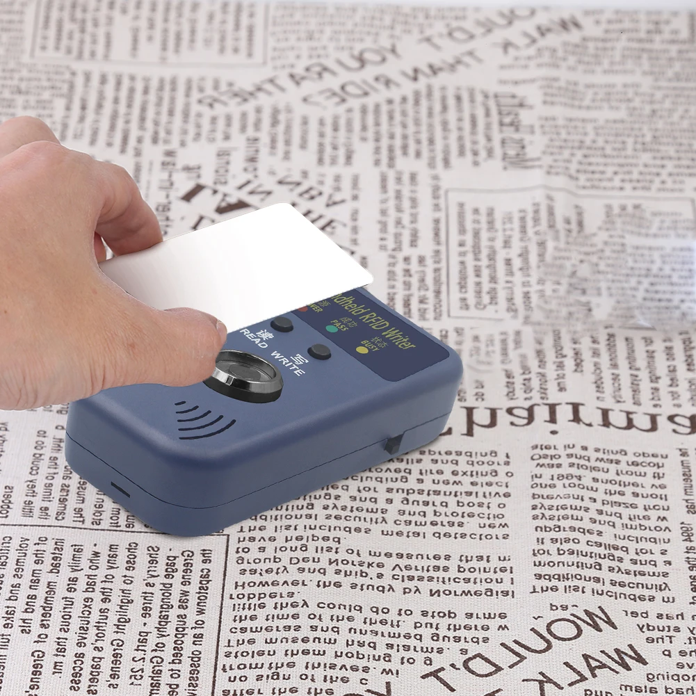 125kHz TM Copier RFID Duplicator Reader Key Writer Cloner Handheld RFID Writer for T5577 EM4305 CET5200 TM Chip Cards