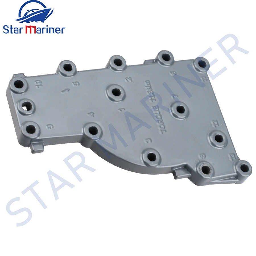 

Крышка цилиндра лодочного двигателя 63V-41113-00-9M для подвесного мотора Yamaha 2T 9,9HP 15HP Parsun Hidea Seapro HDX 63V-41113-00