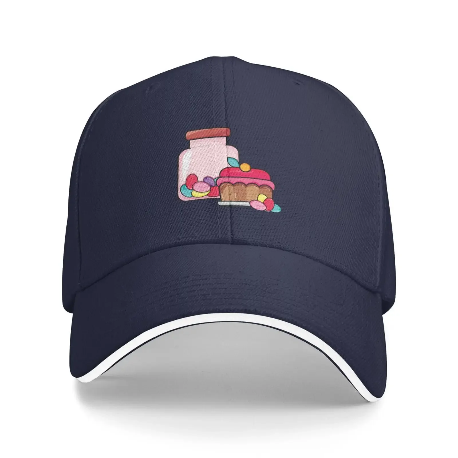 Delicious Candy Snacks Baseball Cap for Men Women Adjustabl Unisex Golf Dad Trucker Hat