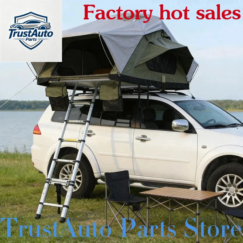 TrustAuto Parts Store Is Having A Sale Hot Selling Four-Season Waterproof Folding Rooftop Tent Aluminum Straight Bracing Out