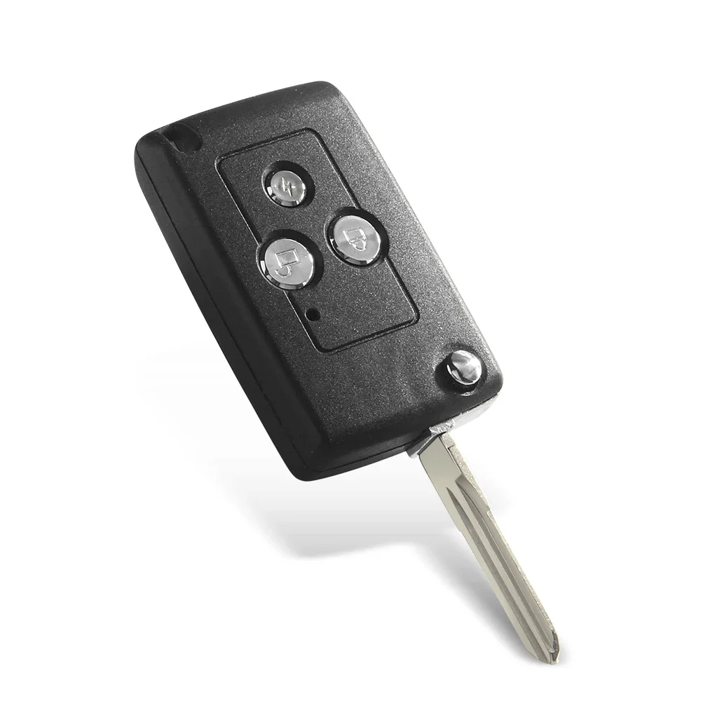 KEYYOU 3 Buttons Modified Flip Car Key Shell For Lada Granta Priora Vesta X-Ray XRay Sedan Sport Kalina Uncut Remote Key Case