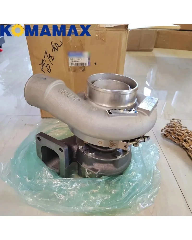 PC450-8 Excavator Engine Parts Turbocharger 6506-21-5020 Mini Crawler Digger