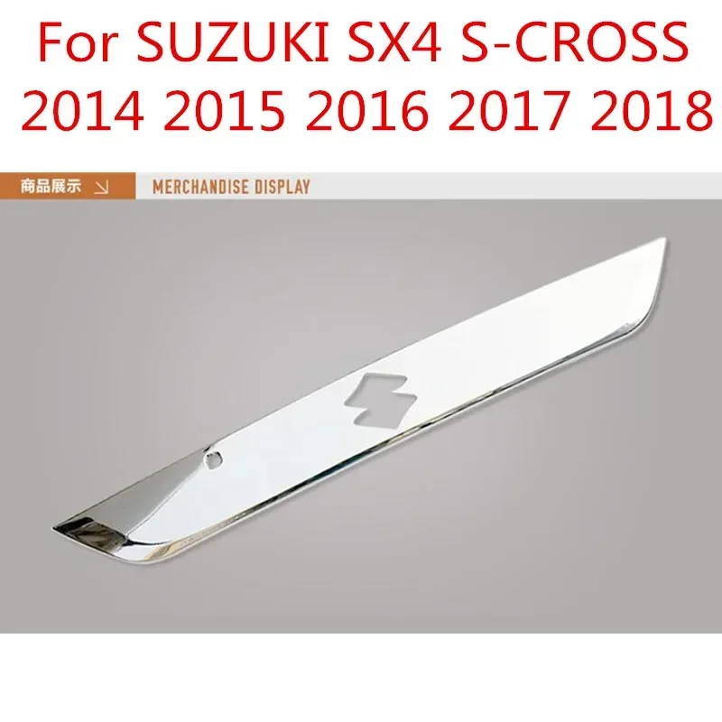 

For Suzuki Sx4 S-cross 2014-2015 2016 2017-2018 Abs Tailgate Trim Strip Taillight Trim Strip Of Trunk Car Sticker
