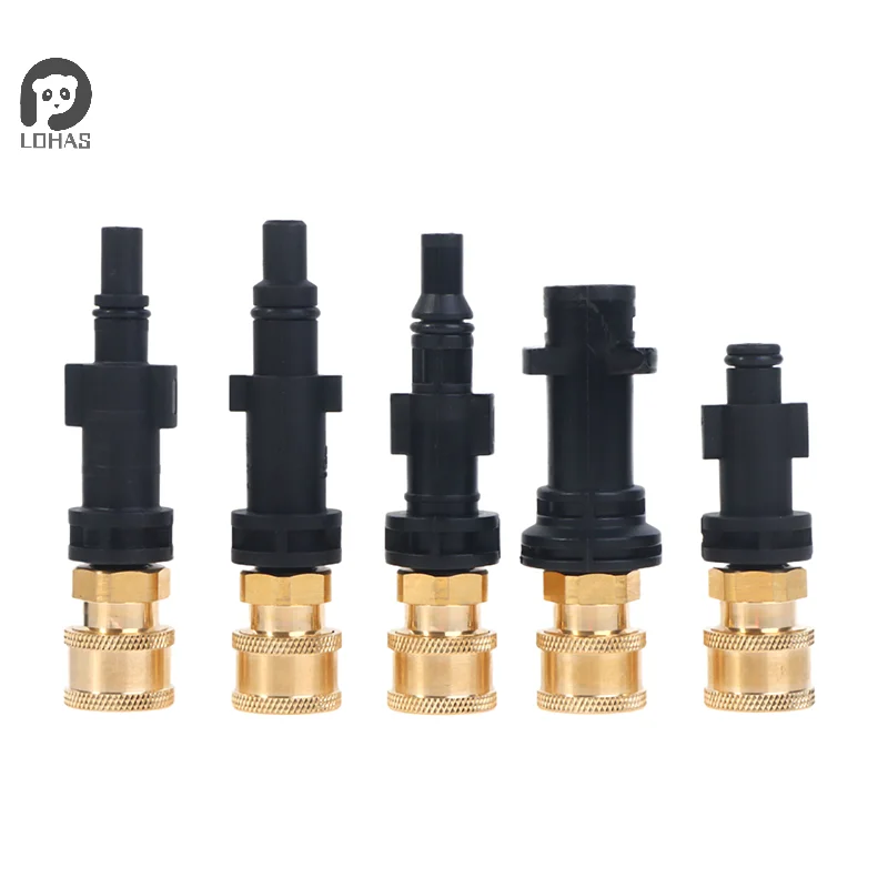 

Pressure Washer Adaptor To 1/4" Quick Release Connector Nozzle For Car Washing Machine Watering Quick Connect Adapter