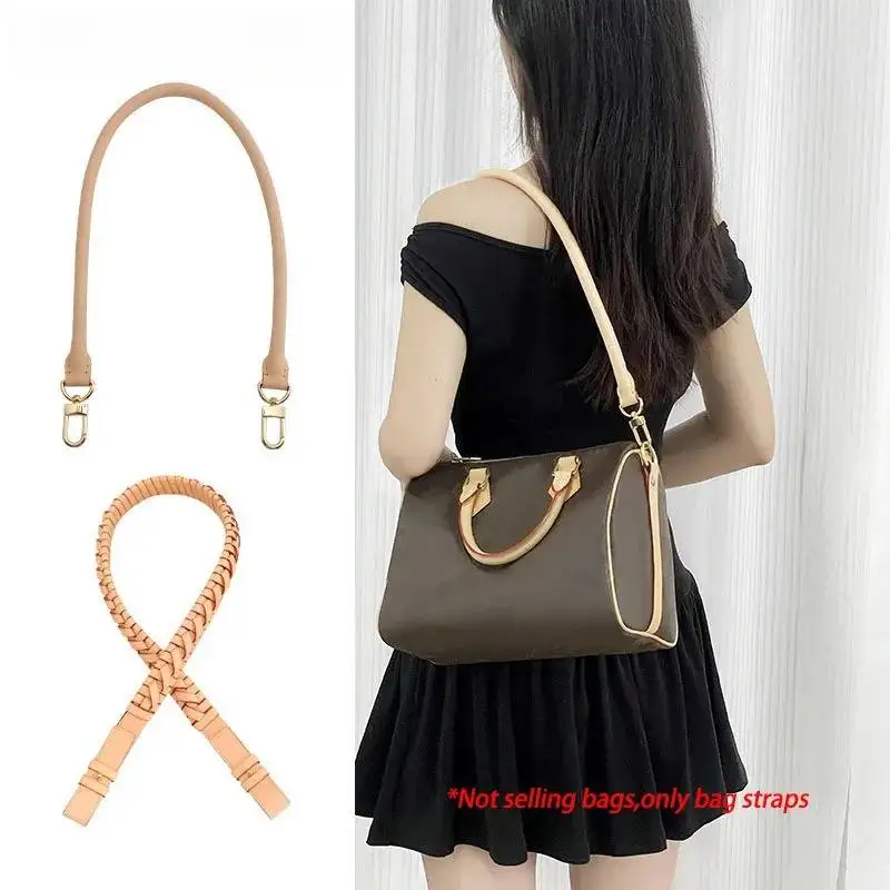 

Leather Bag Strap for LV Speedy 20 25 30 Shoulder Straps Long Bags Belts Replacement bag Accessories