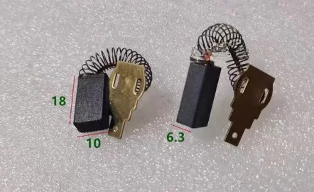 

Для двигателя пылесоса, щетка для мойки высокого давления, угольная щетка, 6.3*10*18мм, 6.3*11*25мм, щетка 6.3*10*30мм, 6.3*11*36мм, 2 шт./упак.