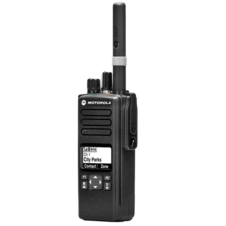 DP4600e Handheld DMR Radio Limited Keypad Screen for Moto-rola DP4600e Digital Radio UHF VHF Professional DMR Transceiver DP4600