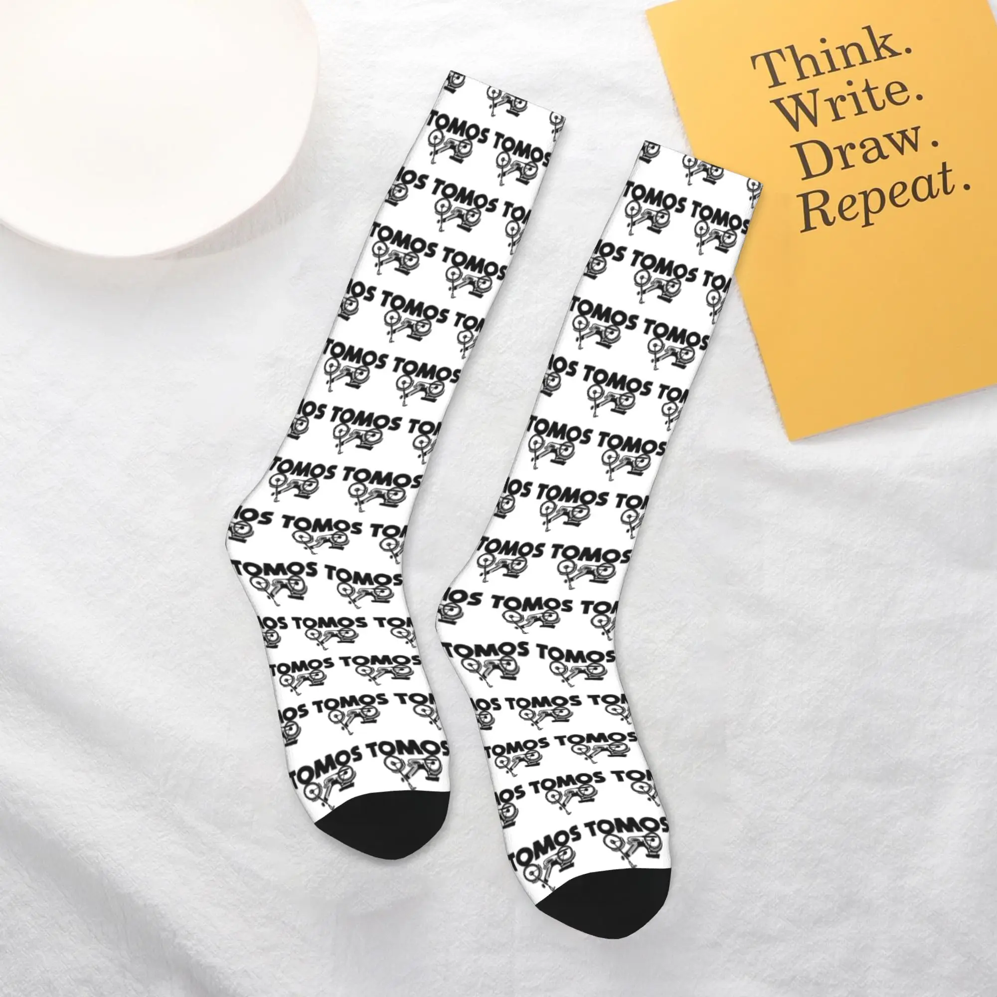 

All Seasons Crew Stockings Tomos Moped Socks Harajuku Crazy Hip Hop Long Socks Accessories for Men Women Gifts